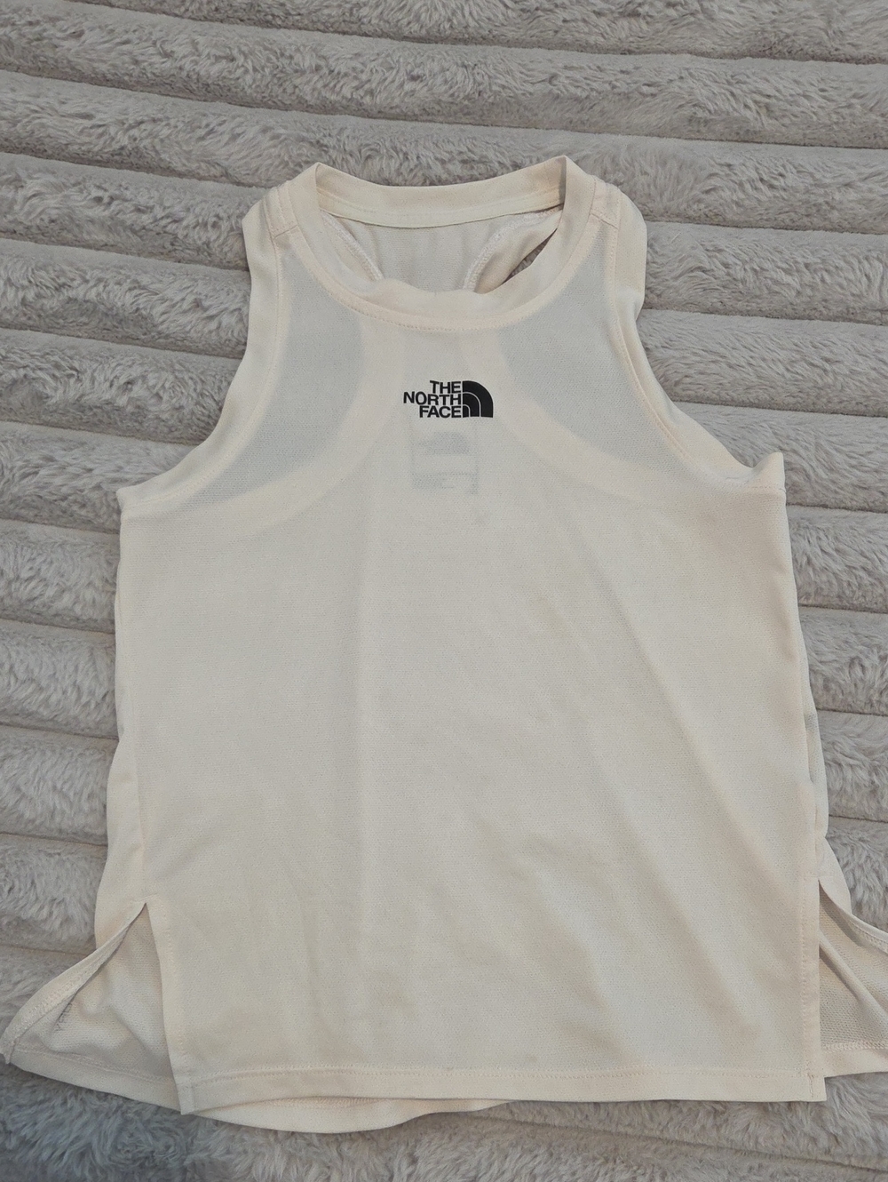 The North Face Girls Cream Performance Racerback Tank